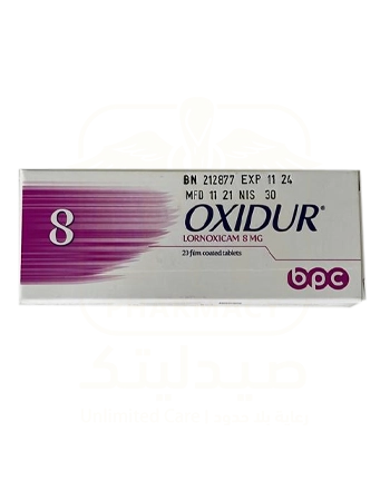 OXIDUR LORNOXICAM 8MG