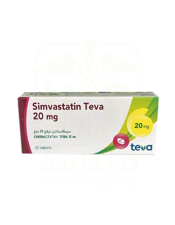 SIMVASTATIN TEVA 20 MG