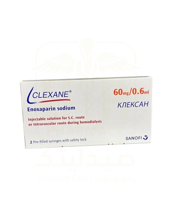 CLEXANE ENOXAPARIN SODIUM 60mg