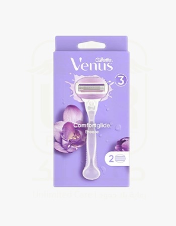 Gillette Venus 3, Comfortglide Breeze, Pack of 2