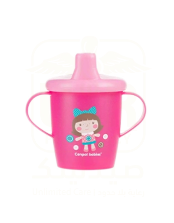 Canpol Babies Non-Spill Cup Firm PINK