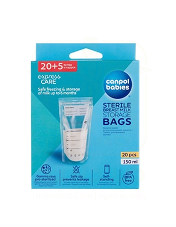 Canpol Babies Sterile breast milk storage bags