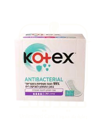 Kotex daily antibacterial pads long