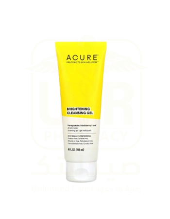 Acure Brightening Cleansing Gel, 118 ml (4 fl oz)