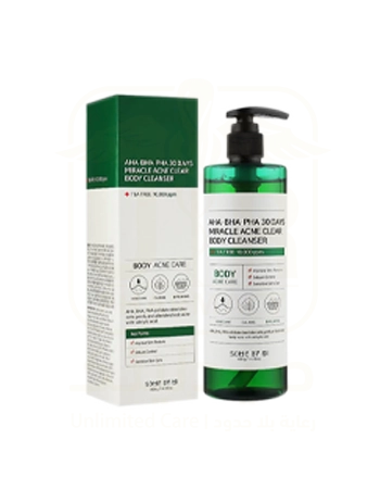 SOME BY MI, AHA. BHA. PHA 30 Days Miracle Acne Clear Body Cleanser, 14.10 oz (400 g)