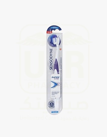 Sensodyne Rapid Action Toothbrush for Sensitive teeth- Soft