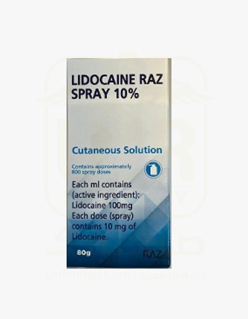 Lidocaine RAZ Spray 10%