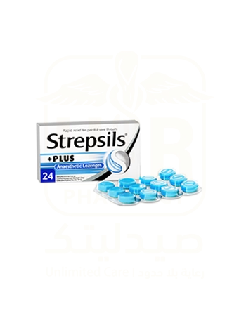 Strepsils Plus Lozenge 24 Pack