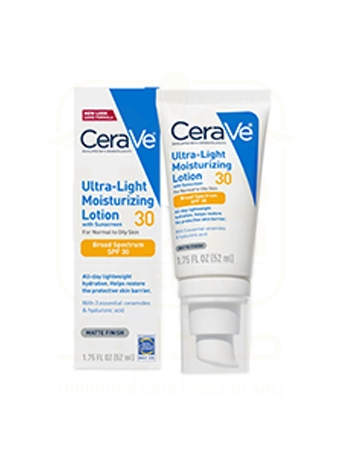 CeraVe Ultra-Light Moisturizing Lotion with SPF 30