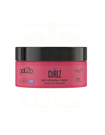 Got2b Vegan Curl and Coil Refresher Hair Cream – 200ml