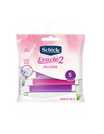 Schick Exacta 2 Sensitive Razor - 5 Count