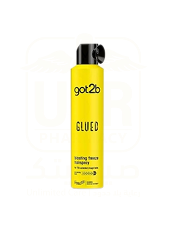 Schwarzkopf Got2b Blast Frizz Instant Styling Spray, Yellow, 300ml