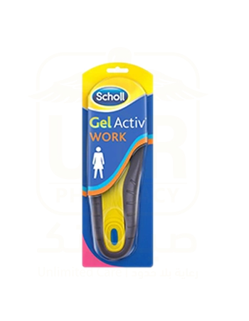 Scholl Men's Gel Active Insole with Anti-Odor Spray 150ml